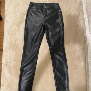Guess faux leather pants